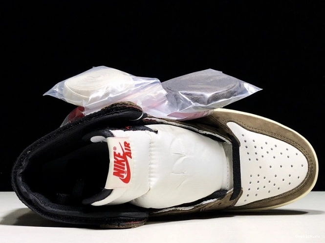 One Kick 1 'Mocha' Air High OG Retro Scott Jordan x Travis - CD4487 100 0726